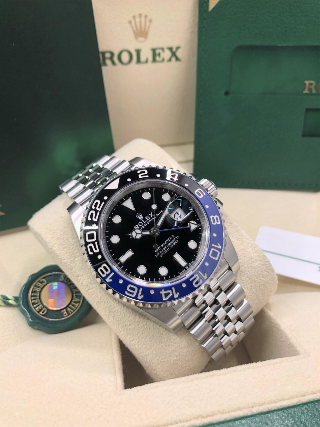 2022 Rolex GMT-Master II Batgirl 126710BLNR