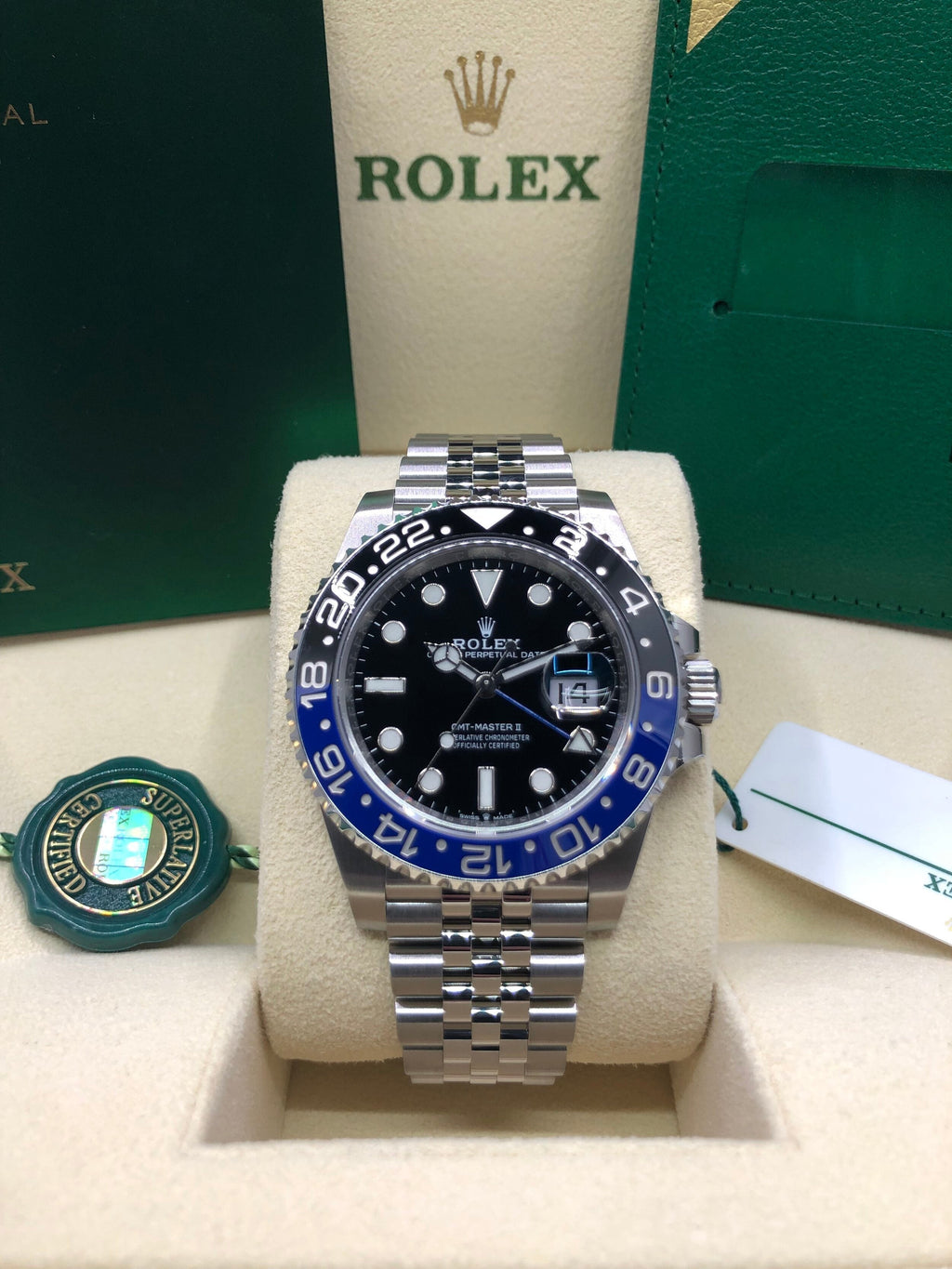 2022 Rolex GMT-Master II Batgirl 126710BLNR